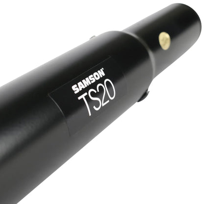 Samson TS20 Aluminum Satellite Mounting Poles Telescoping Speaker Stand Extension (Pair) with 56" Max Height for PA Systems