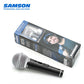 Samson R21S Premium Dynamic Microphone with XLR to 1/4" Cable, Mic Clip for Vocals, Presentations