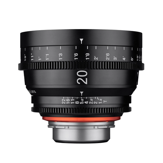 Samyang Xeen 20mm T1.9 Manual Focus Wide Angle Pro Cine Lens For Sony E-Mount Mirrorless Cameras | SYXN20-E
