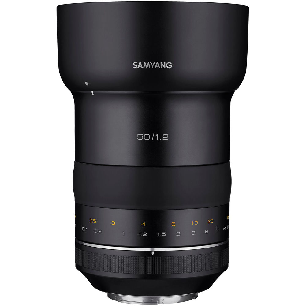 Samyang XP 50mm F/1.2 Manual Focus Prime Lens for Canon EF-Mount DSLR Cameras | SYXP50-C EF AE