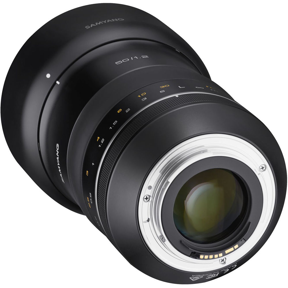 Samyang XP 50mm F/1.2 Manual Focus Prime Lens for Canon EF-Mount DSLR Cameras | SYXP50-C EF AE