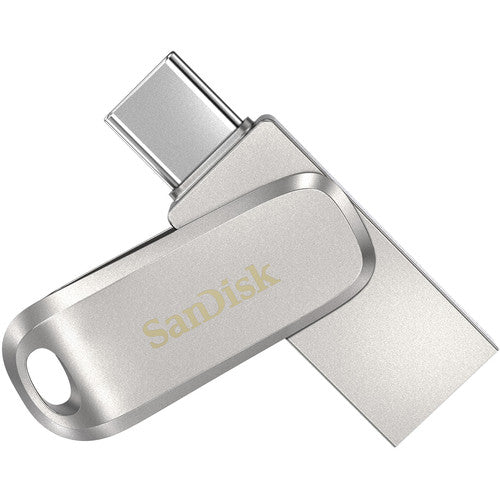 SanDisk Ultra Dual Drive Luxe USB 3.1 Type-C 150MB/s Read Speed for Smartphones, Tablet, Computers (32GB, 64GB, 128GB)