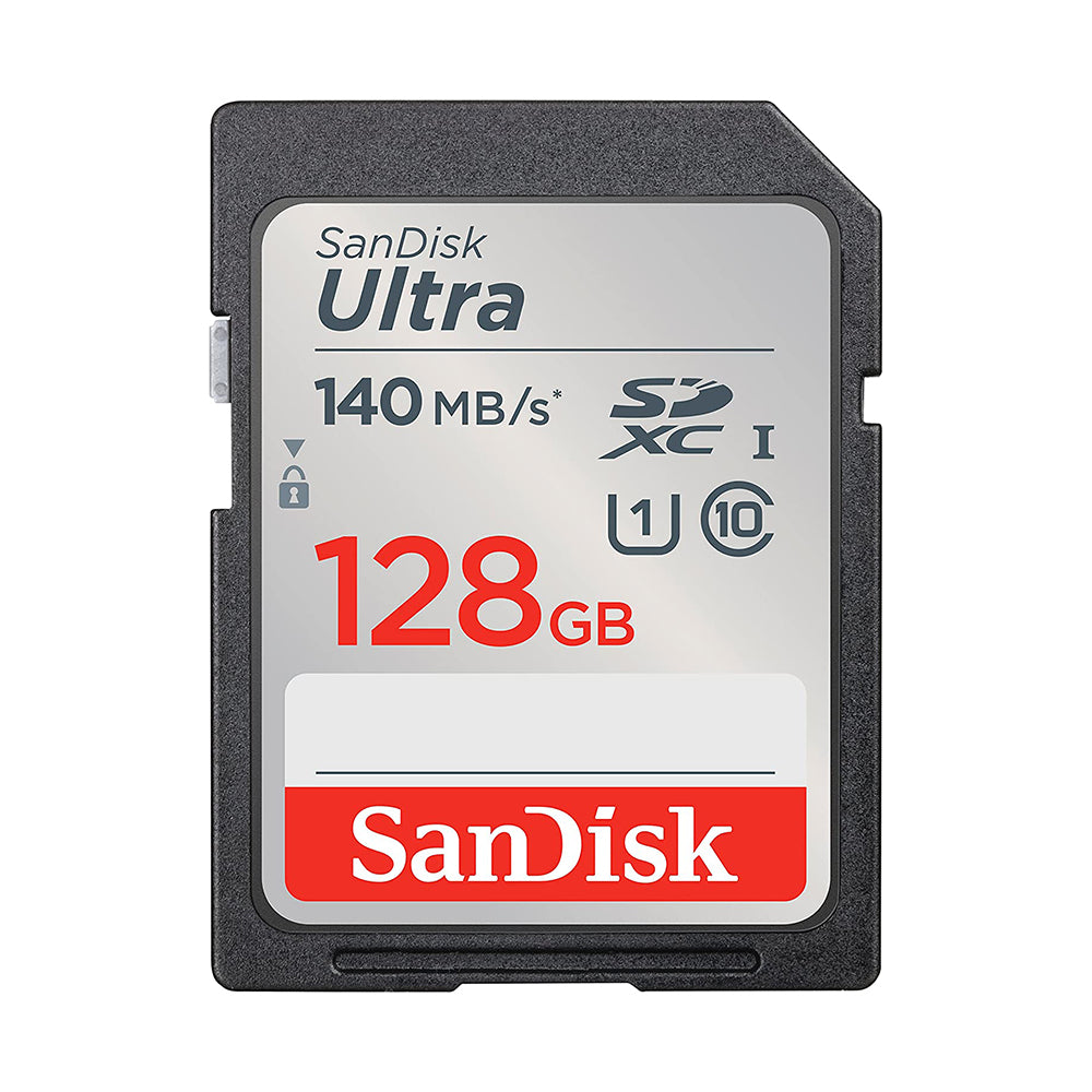 SanDisk Ultra 128GB SD Card SDXC Class 10 UHS-I with 140mb/s Read Speed | SDSDUNB-128G-GN6IN