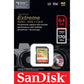 SanDisk Extreme SD Card 64GB SDXC UHS-I Class 10 with 170MB/s Read Speed V30 | Model - SDSDXV2-064G-GNCIN