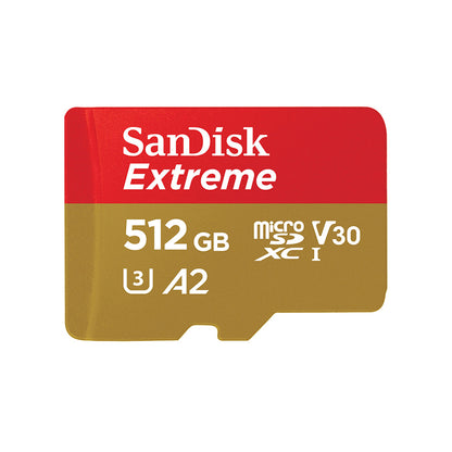 SanDisk Extreme 128GB 512GB Micro SD Card SDXC UHS-I A2 V30 with 160mb/s - 190mb/s Transfer Speed SDSQXAA-128G-GN6MN SDSQXAV-512G-GN6MN