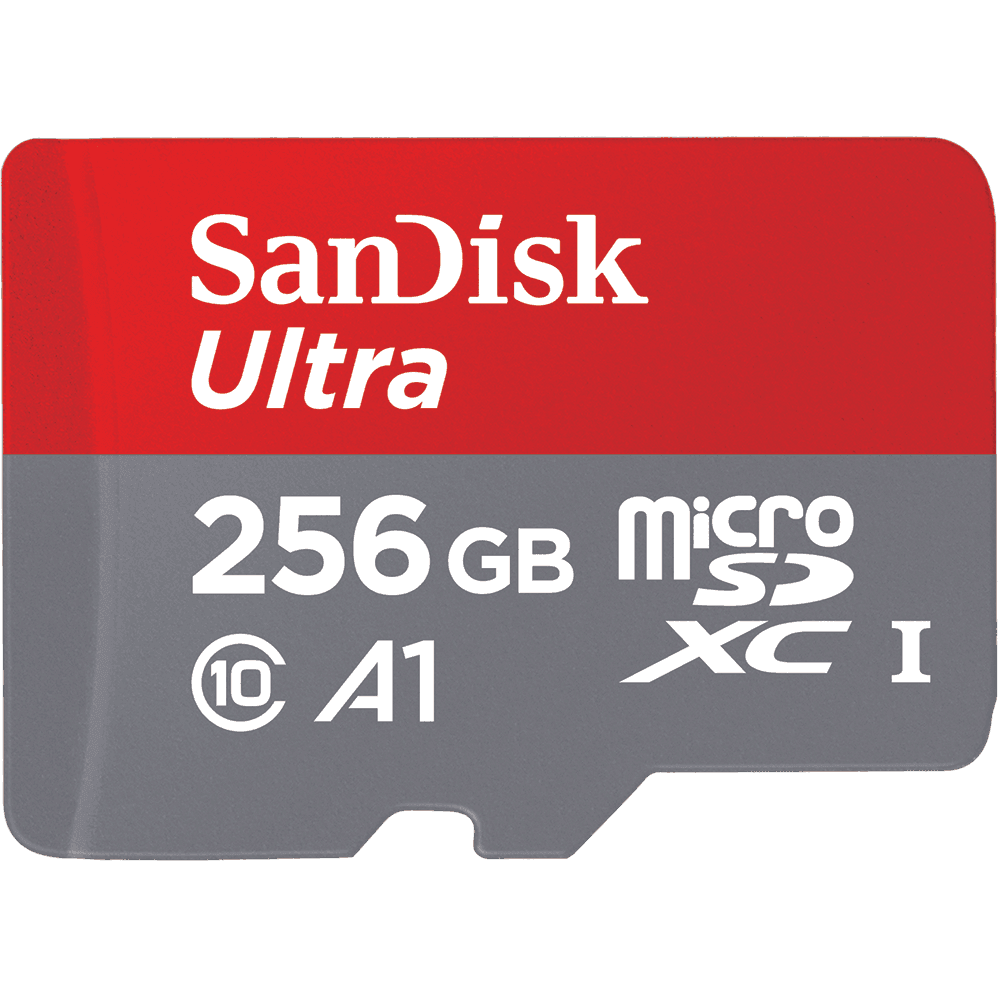 SanDisk Ultra 256GB A1 Micro SD Card SDSQUAR-0256G w/ Adapter (100mb/s)
