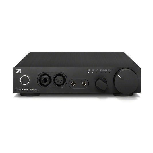 Sennheiser HDV 820 Digital to Analog Reference Class Headphone Amplifier with USB, S/PDIF Coaxial and Optical, Balance / Unbalanced XLR3 XLR4 and RCA Rear Input and ASIO Driver for DSD Support