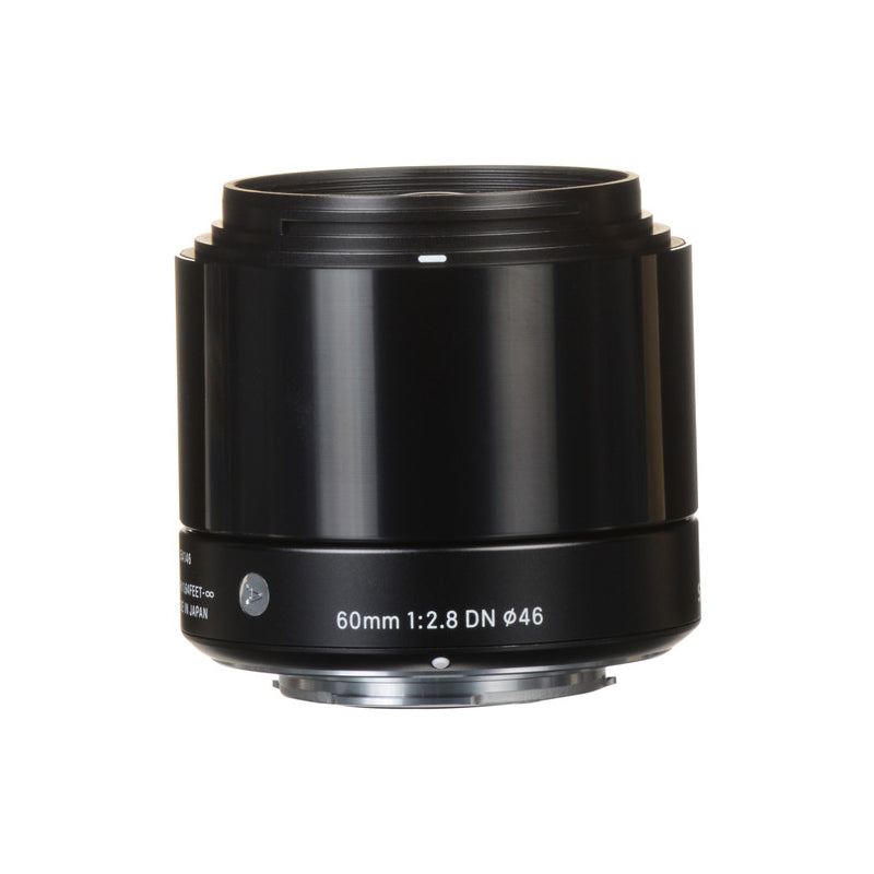 Sigma 60mm f/2.8 DN Art Telephoto Prime Lens for Micro Four Thirds MFT-Mount Cameras (Black) | 350963