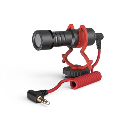 Simorr by Smallrig Vigor VK-40 Vlog Tripod Kit with Phone Holder, Cold Shoe Mount, Wave S1 Lite Microphone, Ball Head with Adjustable Height for Smartphones (Black) | 3511