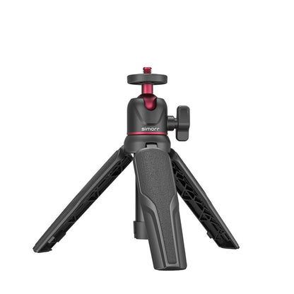 Simorr by Smallrig Vigor VK-40 Vlog Tripod Kit with Phone Holder, Cold Shoe Mount, Wave S1 Lite Microphone, Ball Head with Adjustable Height for Smartphones (Black) | 3511