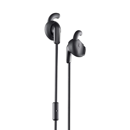 [CLEARANCE] Skullcandy Vert Clip-Anywhere Wireless Earbuds with Microphone Sweat Water Resistant IPX4 Bluetooth Earphones for Biking, Hiking, and Outdoor Sports (Black)