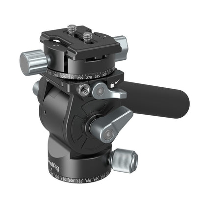 SmallRig Lightweight Fluid Video Head Aluminum for Tripods with Panoramic Panning Design | 3457B