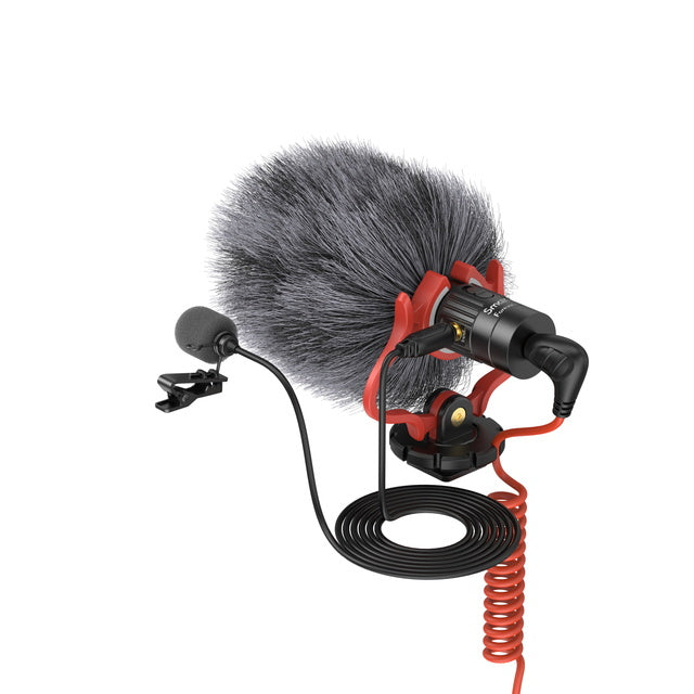SmallRig Forevala S20 Cardioid Lavalier Microphone Plug-and-Play On-Camera for Vlogging, YouTube, TikTok | 3468