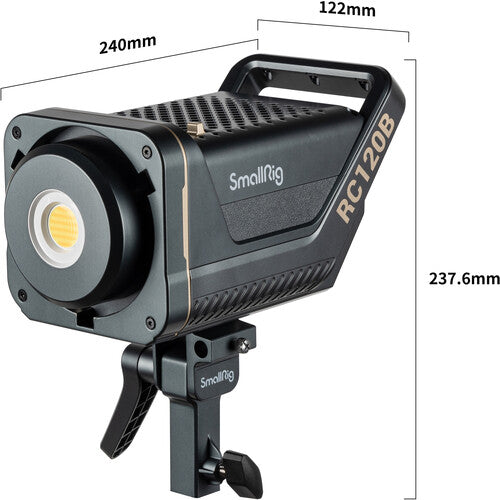 SmallRig RC120B Bi-Color Point-Source Wireless Studio Video Light Variable 6500K with 9 Effects, Bowens Mount,  Remote and App Support | 3471