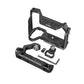 SmallRig Lightweight Camera Cage Kit with Dual Lock Side Plates, HDMI Cable Clamp, Top Handle for Sony Alpha 1 (A1), Alpha 7 (A7 IV, A7S III) Mirrorless Cameras | 3668B