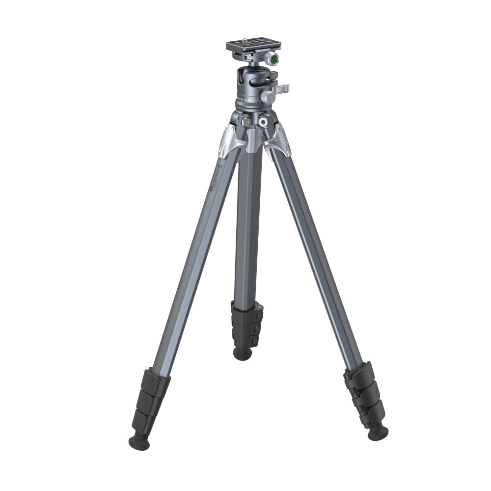 SmallRig AP-01 Lightweight Aluminum Travel Tripod with 15Kg Load Capacity, 360 Degree Fluid Head Angle for Shooting | 3987