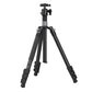 SmallRig AP-20 4-Section Carbon Fiber Travel Tripod with 12kg Load Capacity, Center Column for Outdoor Shooting | 4059