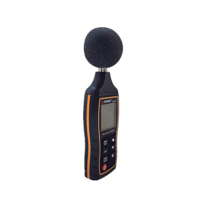 SNDWAY SW-523 Digital Sound Level Meter Measuring Instrument with LCD Display and Data Storage function for Monitoring or Controlling Noise Volume