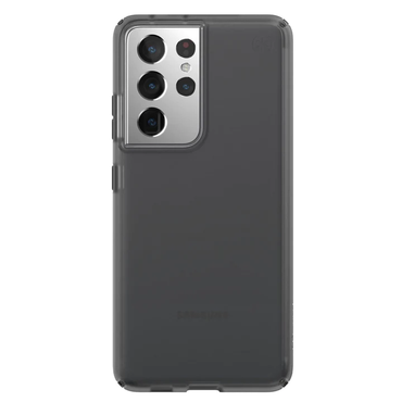 [CLEARANCE] Speck Presidio Perfect-Mist Samsung Galaxy S21 Ultra 5G Matte Phone Case with Raised Bezel, Clear Impact Technology and Microban Anti-Microbial Protection | 139908-5407
