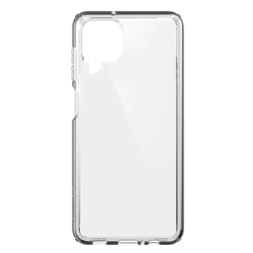 [CLEARANCE] Clear Transparent Smartphone Case for Samsung Galaxy A12 with Raised Bezel & Antimicrobial Screen Protection, and Military Grade Shock Proof Technology
