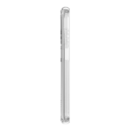 [CLEARANCE] Clear Transparent Smartphone Case for Samsung Galaxy A12 with Raised Bezel & Antimicrobial Screen Protection, and Military Grade Shock Proof Technology