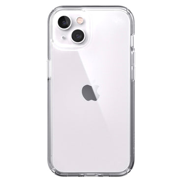 [CLEARANCE] Speck Presidio Perfect Clear iP-13 / 14 Transparent Phone Case with Raised Bezel, Shock-Proof Barrier and Microban Anti-Microbial Protection
