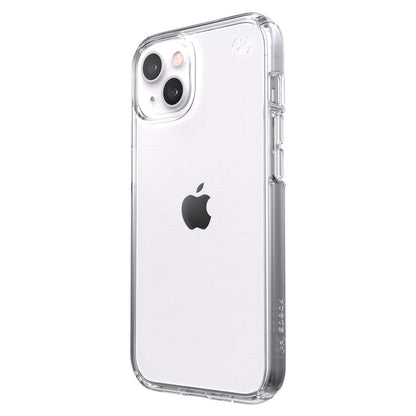 [CLEARANCE] Speck Presidio Perfect Clear iP-13 / 14 Transparent Phone Case with Raised Bezel, Shock-Proof Barrier and Microban Anti-Microbial Protection