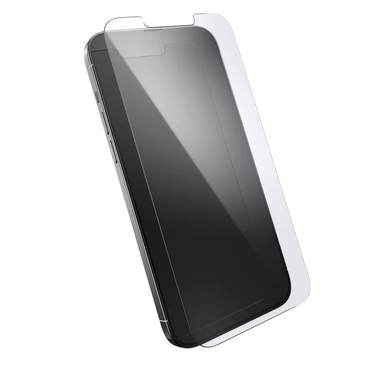 [CLEARANCE] Speck Presidio Perfect-Clear iP-13 Pro Max Transparent Phone Case and Shield View Tempered Glass Pack with Innovative Impact Technology, 9H Anti-Scratch Coating and Microban Protection
