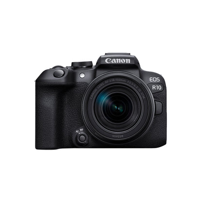 Canon EOS R10 Mirrorless Camera with RF-S 18-45mm f/4.5-6.3 IS STM, 18-150mm f/3.5-6.3 IS STM Lens Kit, 24.2MP APS-C CMOS Sensor DIGIC X Processor, 4K UHD Video, Touch Screen LCD Display, Optical & Movie Digital Image Stabilizer