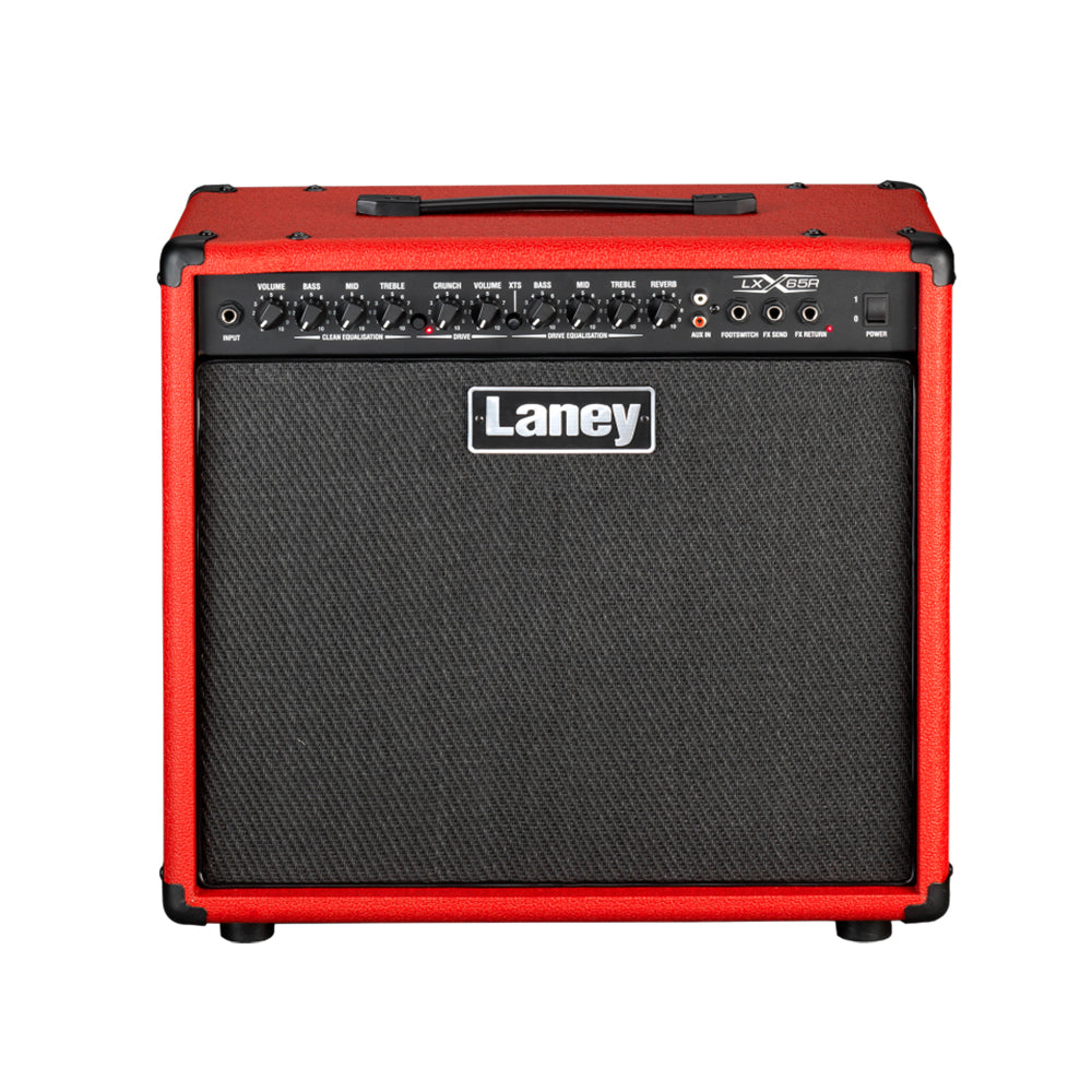 Laney LX65R 65watts Guitar Amplifier Combo for Live Shows, Gigs Performances, etc., Red