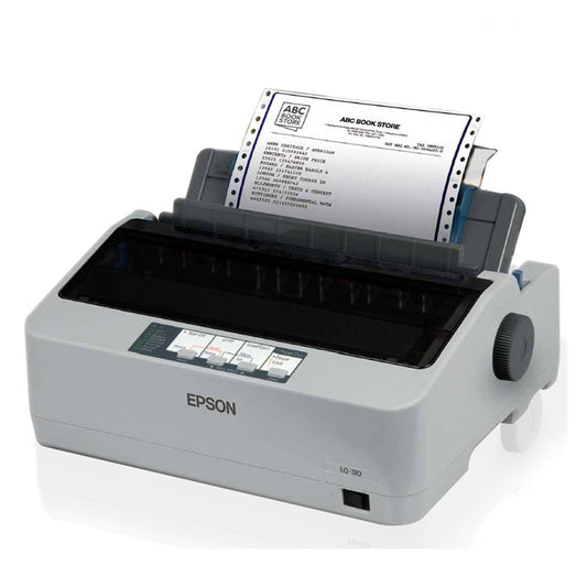 Epson LQ-310 Impact Dot Matrix Printer Single Function with 24-Pin Narrow Carriage and 416 CPS Print Speed for Home and Business Use