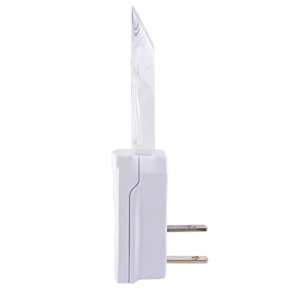 OMNI LED DNL 0.5W 220V Clear Night Light with Regular Rotating Electrical Outlet Plug and Built-In Light Sensor for Home Lighting | DNL-PK
