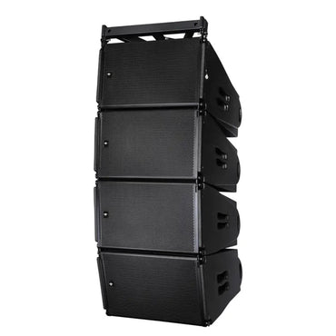 KEVLER LX-212A 12" Dual Channel 1500W Powered Active Subwoofer Speakers with Built-In Class D Amplifier, 35mm Mounting Port, and RJ45 Ethernet and PowerCon Blue / White Interface