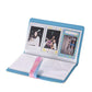 Pikxi AS80 80-Sheet Leather Photo Album for Fujifilm Instax Square Instant Camera 2 Color Styles