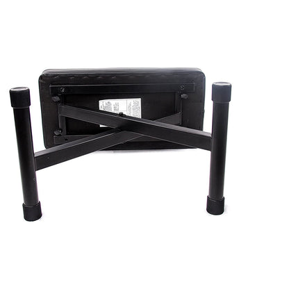 Surelock KB01 Adjustable Piano Chair Stool with Collapsible Foldable Cross Base and Foam Padding
