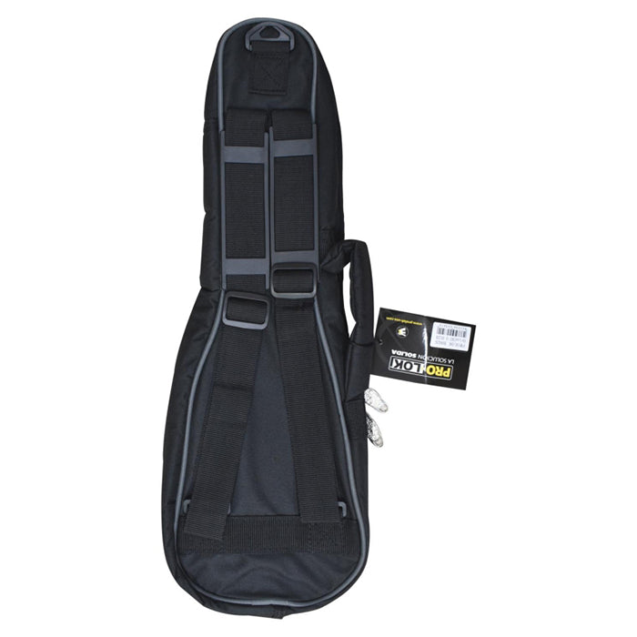 Pro-Lok Orion Series Protective Ukulele Gig Bag with Built-In Shoulder Straps and Accessory Pouch, 5mm Padding and Heavy Duty Zippers for Concert and Baritone Ukuleles | ORION-UB ORION-UC