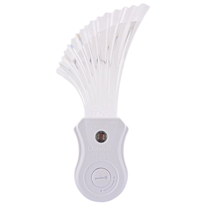 OMNI LED DNL 0.5W 220V Clear Night Light with Regular Rotating Electrical Outlet Plug and Built-In Light Sensor for Home Lighting | DNL-PK