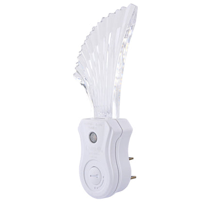 OMNI LED DNL 0.5W 220V Clear Night Light with Regular Rotating Electrical Outlet Plug and Built-In Light Sensor for Home Lighting | DNL-PK