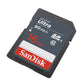 SanDisk Ultra SD Card UHS-I SDHC Class 10 80mb/s Read and Write Speed (16GB)