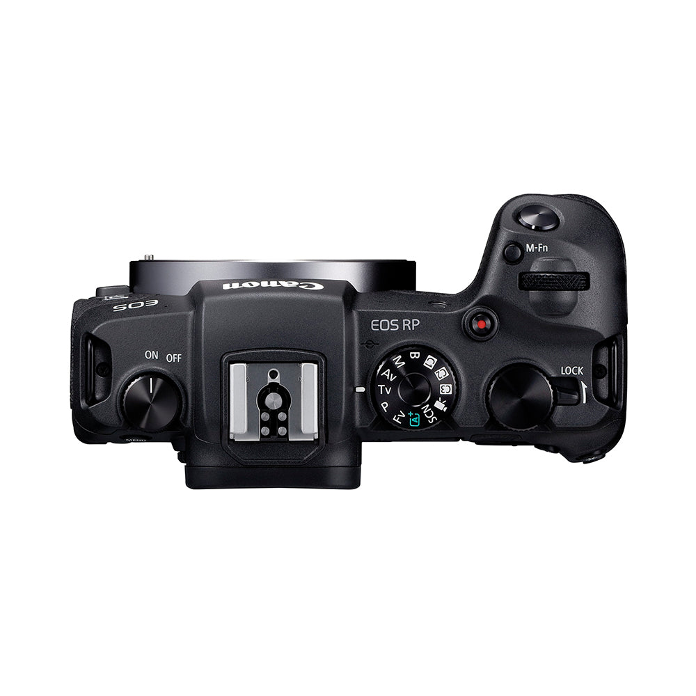 Canon EOS RP Digital 4K UHD Mirrorless Camera (Body Only) with AF MF Full Frame CMOS Sensor, RF Lens Mount, Articulating Touchscreen LCD Display and Wireless Connectivity for Professional Photography and Videography