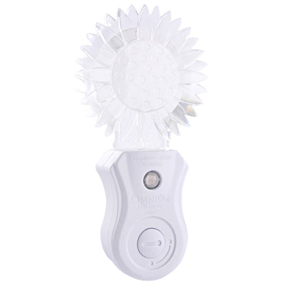 OMNI LED DNL 0.5W 220V Clear Night Light with Regular Rotating Electrical Outlet Plug and Built-In Light Sensor for Home Lighting | DNL-PK