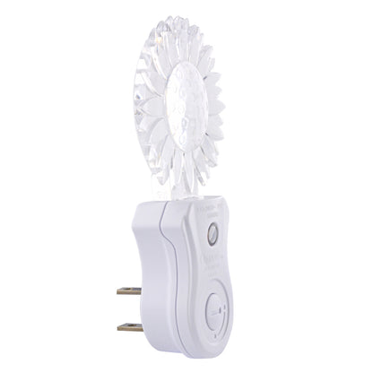 OMNI LED DNL 0.5W 220V Clear Night Light with Regular Rotating Electrical Outlet Plug and Built-In Light Sensor for Home Lighting | DNL-PK