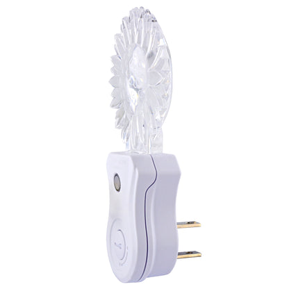 OMNI LED DNL 0.5W 220V Clear Night Light with Regular Rotating Electrical Outlet Plug and Built-In Light Sensor for Home Lighting | DNL-PK