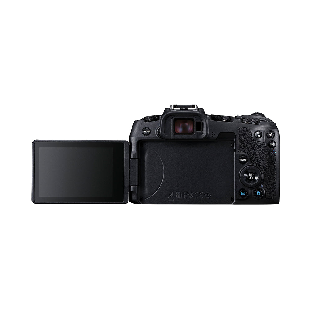 Canon EOS RP Digital 4K UHD Mirrorless Camera (Body Only) with AF MF Full Frame CMOS Sensor, RF Lens Mount, Articulating Touchscreen LCD Display and Wireless Connectivity for Professional Photography and Videography