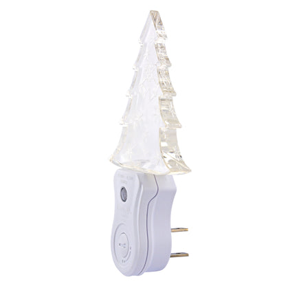 OMNI LED DNL 0.5W 220V Clear Night Light with Regular Rotating Electrical Outlet Plug and Built-In Light Sensor for Home Lighting | DNL-PK