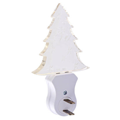 OMNI LED DNL 0.5W 220V Clear Night Light with Regular Rotating Electrical Outlet Plug and Built-In Light Sensor for Home Lighting | DNL-PK
