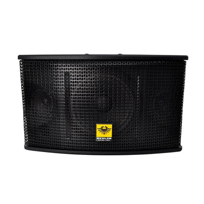 KEVLER KV-650 12" 650W Passive Karaoke Speaker System with 2-Way Bass Reflex, 4 Layer Coil Woofer, and Built-In Ceiling and Pole Mounting Ports (Set of 2)
