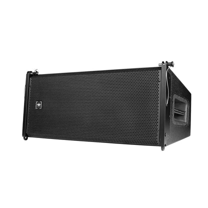 KEVLER LX-212A 12" Dual Channel 1500W Powered Active Subwoofer Speakers with Built-In Class D Amplifier, 35mm Mounting Port, and RJ45 Ethernet and PowerCon Blue / White Interface