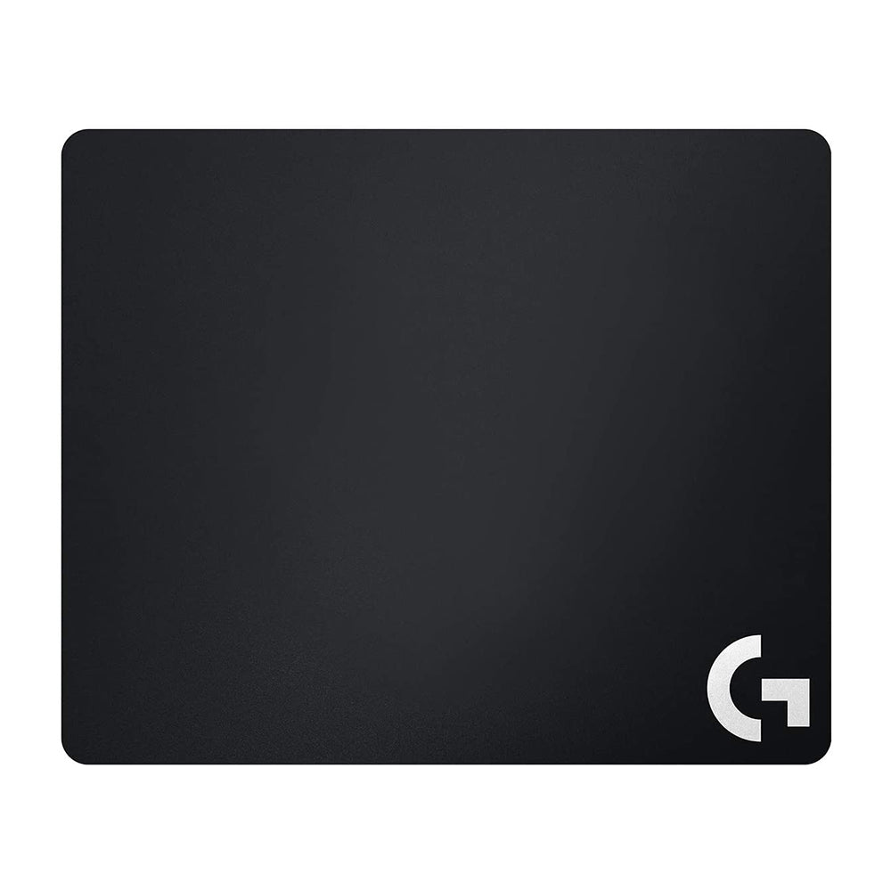 Logitech G240 Slim Low Profile Cloth Lined Rubber Mouse Pad for PC Desktop Gaming
