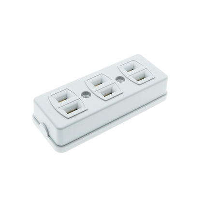 OMNI Spring Type Outlet Socket 10A 220V (2 Gang, 3 Gang, 4 Gang) for Electronics Appliances | STO-002 STO-003 STO-004